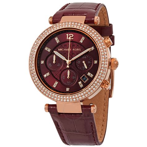 red michael kors watch dillards|Women's Red Designer Watches .